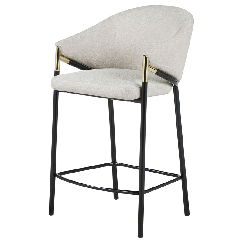 Sloped Arm Bar Stools (Set of 2)
