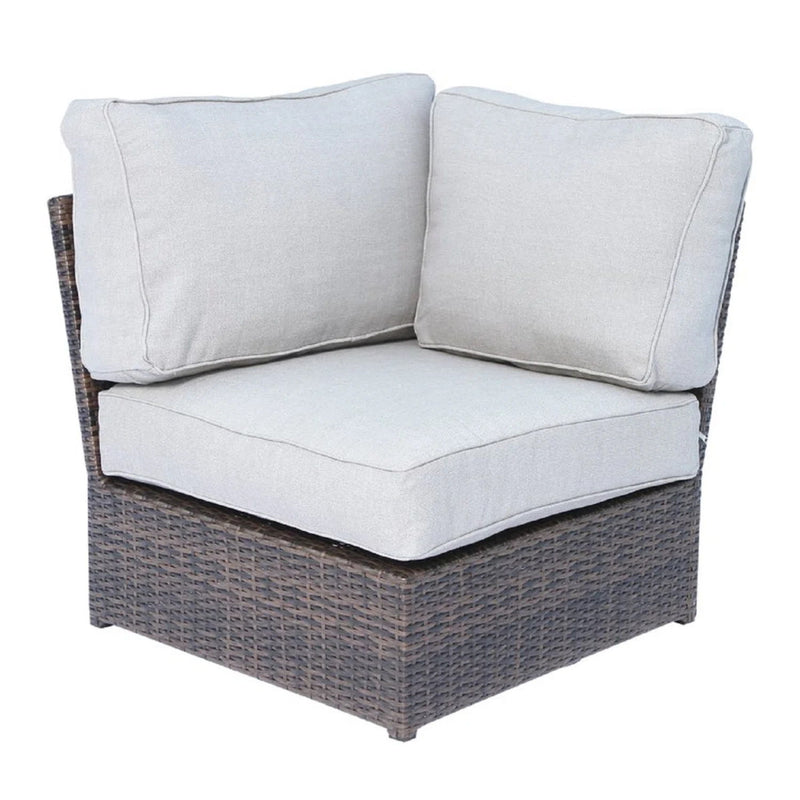 Handcrafted 4 Person Outdoor Seating Group With Plush Cushions - Espresso