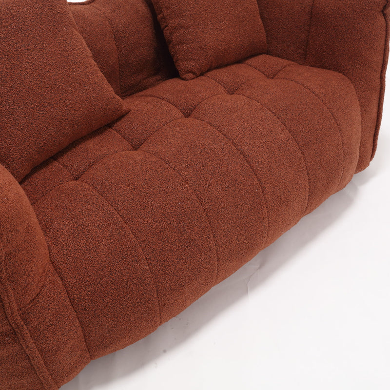 Cozy Beanbag Chair With High Resilience Foam Core For 2