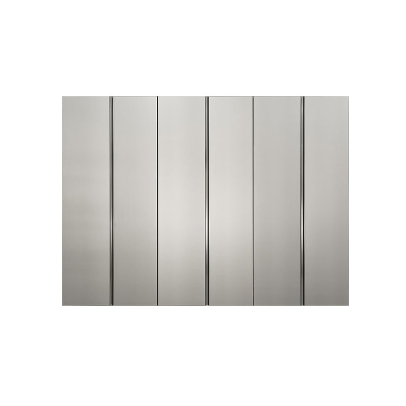 Nova Series - Garage Cabinet Set D, 3 Piece, Soft Closing, Wall Mounted - Dark Gray