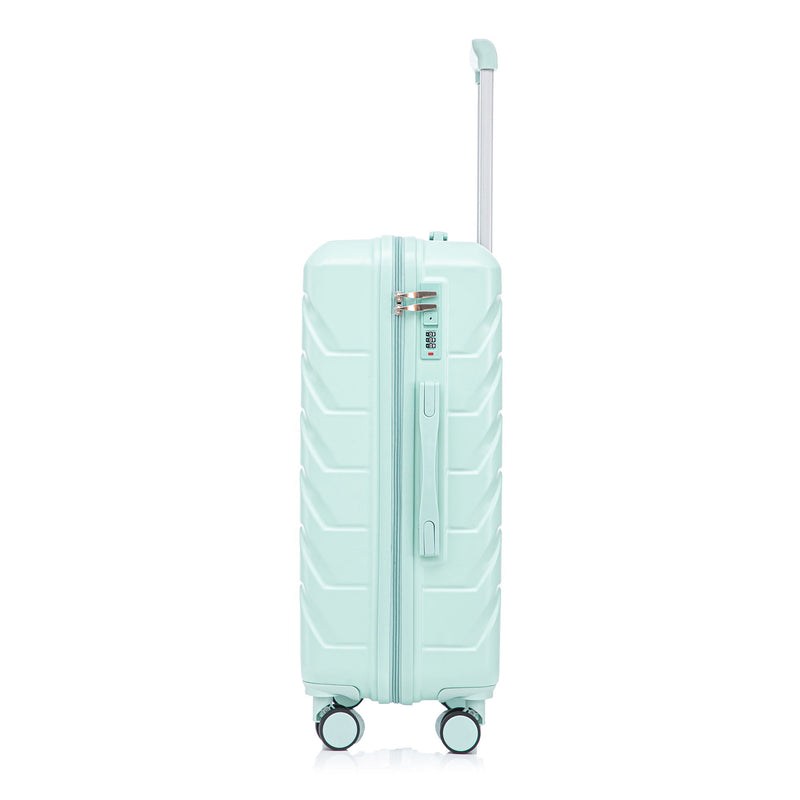 3 Pieces Set 20" / 24" / 28" Spinner Wheel Luggage With Combination Lock