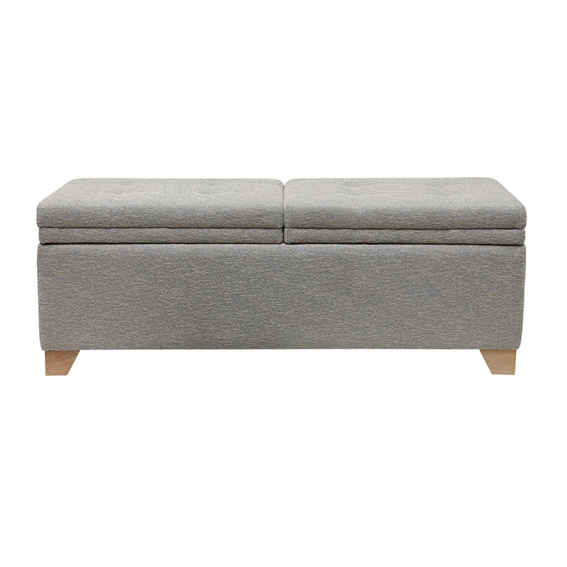 Soft Close Upholstered Storage Bench, Convenient Design