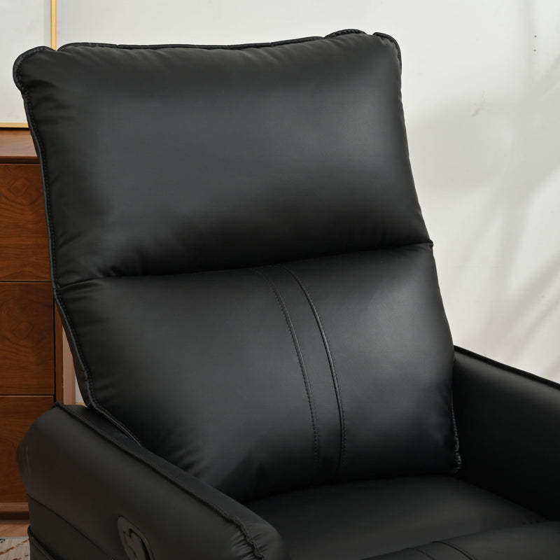 270° Power Swivel Rocker Glider Recliner Chair With USB Ports