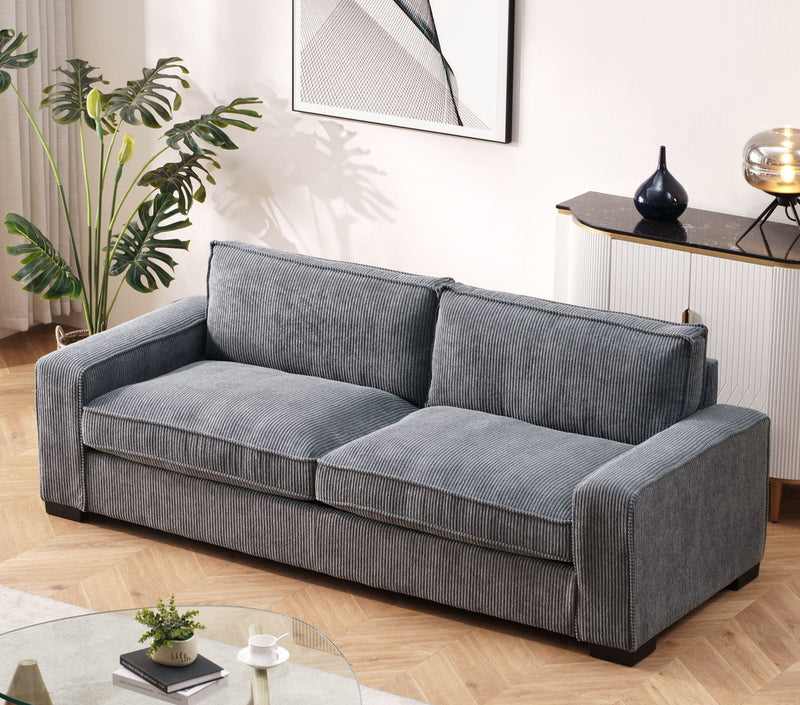 Luxe - Sofa With Sleek Design, Spacious And Comfortable 3 Seater Couch