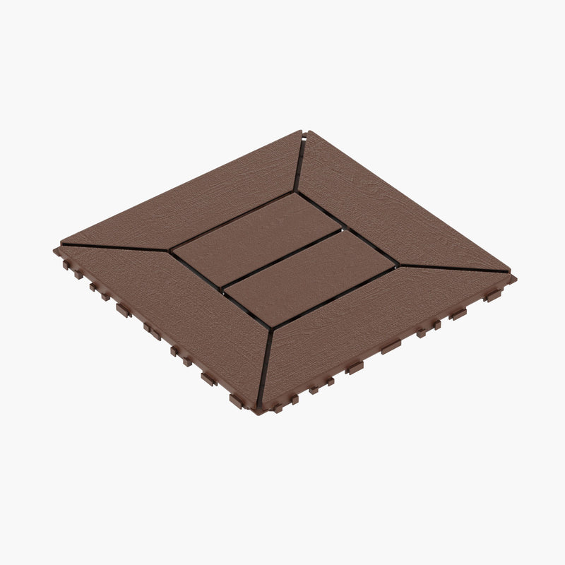 New Style Patio Diy Module Interlocking Decking Tiles, Floor Outdoor And Indoor, Easy And Quick Installation