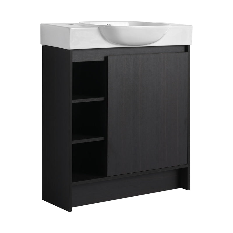 Freestanding Bathroom Vanity With Sink, Soft Close Door