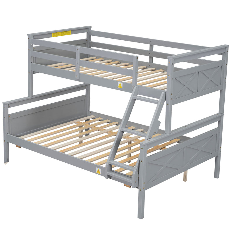Bunk Bed & Ladder And Safety Guardrail