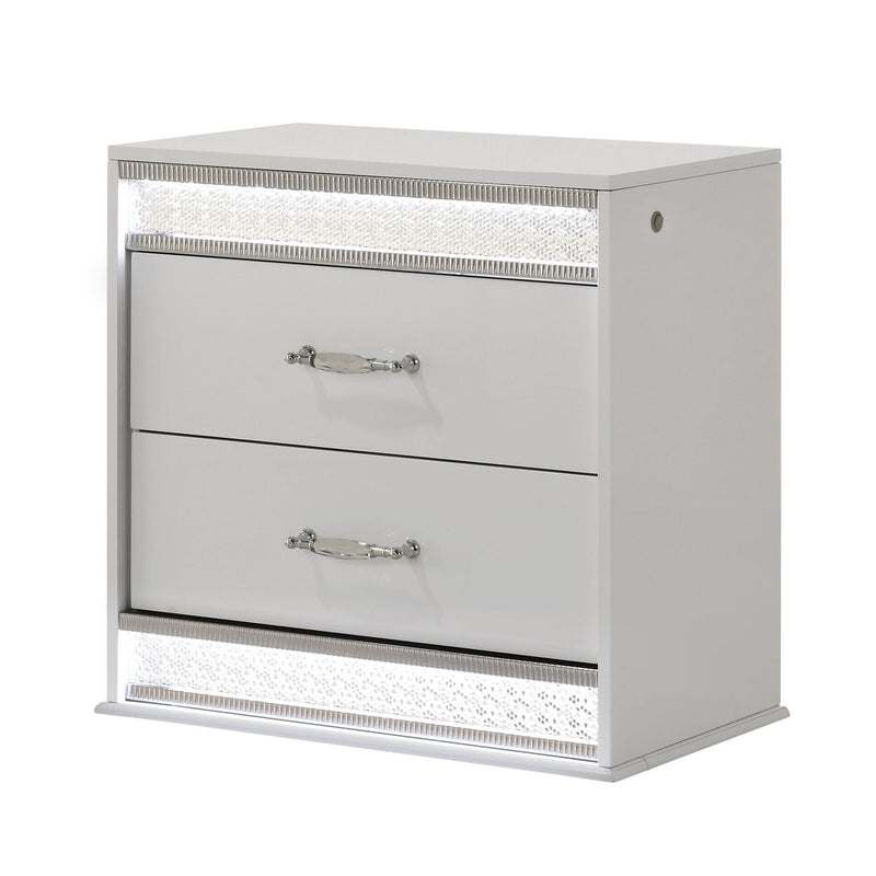 Glam - Bedroom Set With LED Headboard