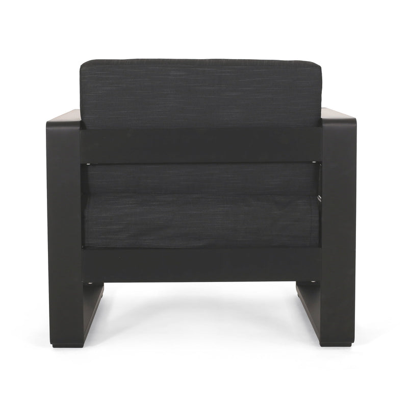 Giovanna - Club Chair Set With Aluminum Frame