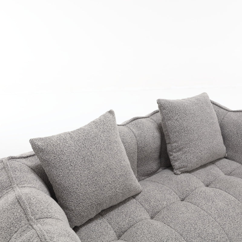 Cozy Beanbag Chair With High Resilience Foam Core For 2