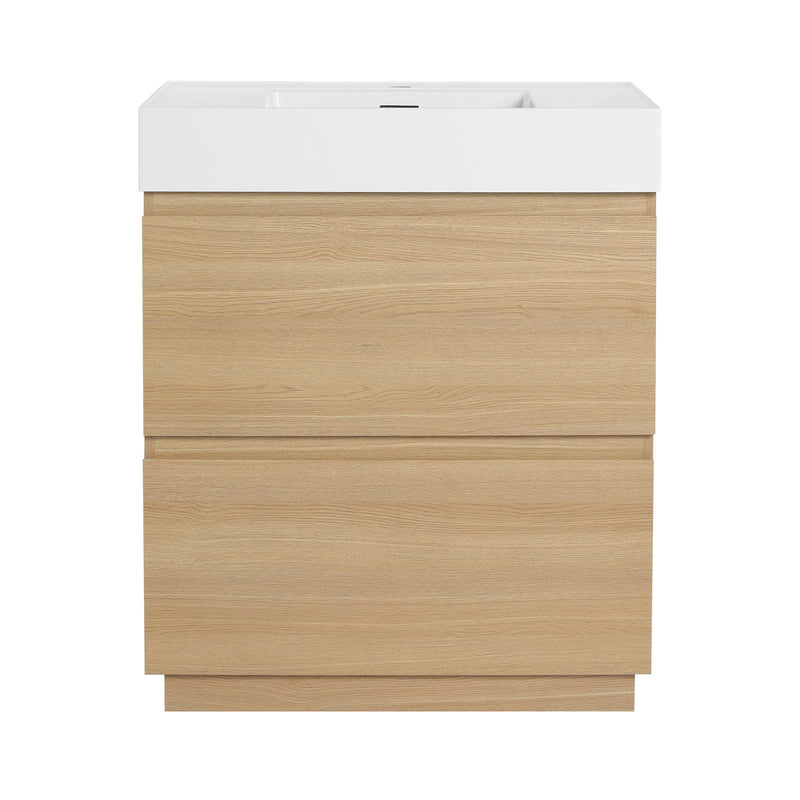 Modern Freestanding Bathroom Vanities With Single Sink Combo