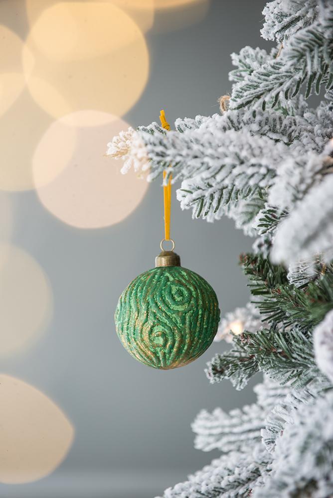Christmas Ball Glass Decorative Hanging Ball Christmas Tree Ornaments For Holiday Party Decorations