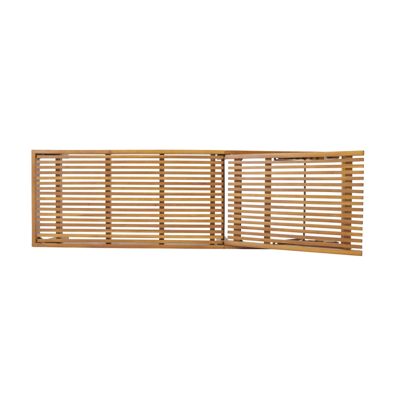 Nadine - Stylish Chaise Lounge Chair - Teak