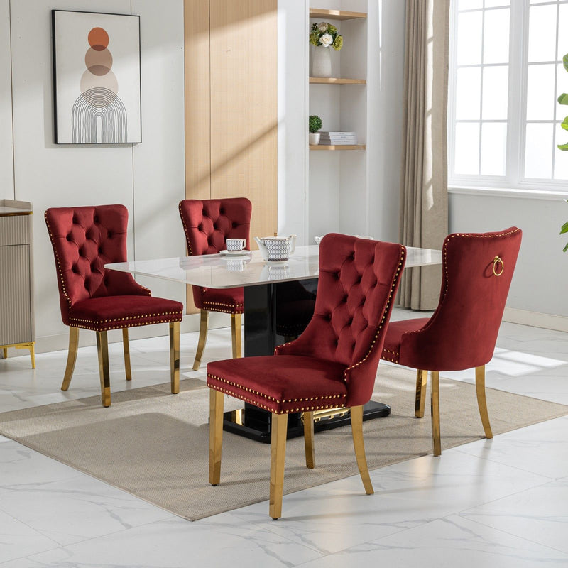 Nikki - Modern, High-End Tufted Dining Chair (Set of 2)