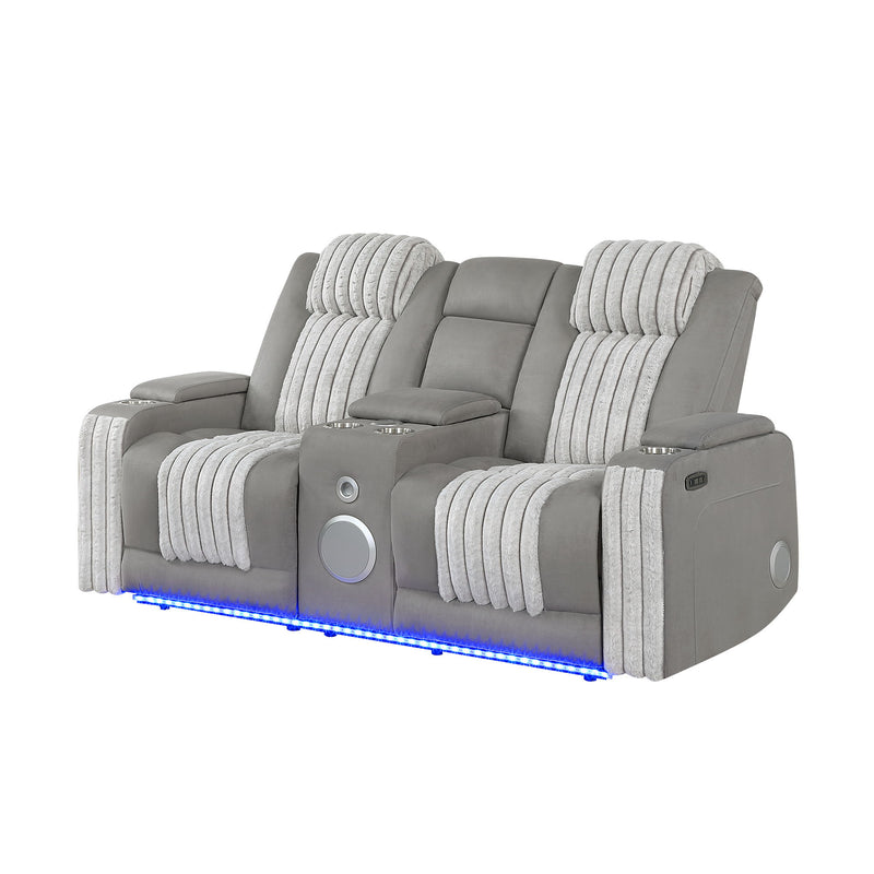 Duran - Power Reclining Loveseat With Power Headrest