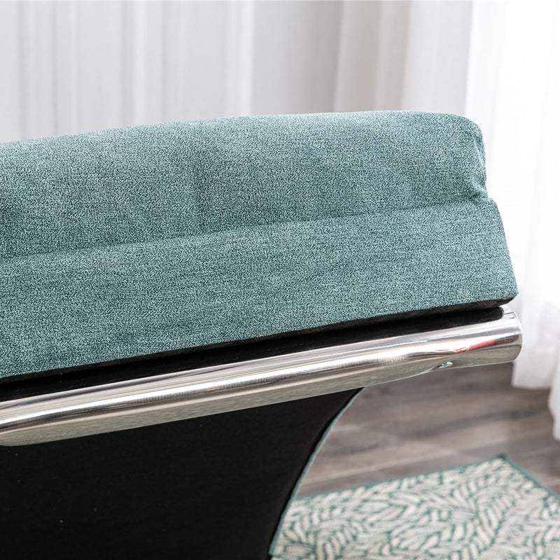 Massage Chaise Lounge Indoor With Remote Control, Ergonomic Electric Massage Lounger