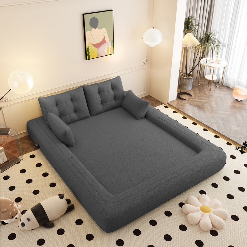 Human Dog Bed, Multi Functional Foldable Sofa Bed, 3 In 1
