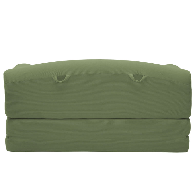2 Seater Sofa Bed, Compact Foldable Floor Couch