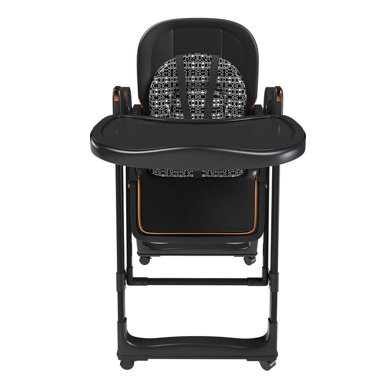 Convertible Baby High Chair To Rocker With 5 Point Harness