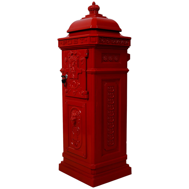 Mailboxs Residential Large-Capacity Letter Box, Rainproof Postbox Statue