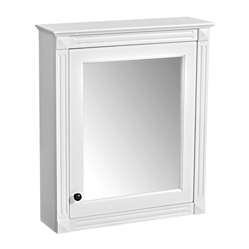 Wall Mounted Bathroom Storage Cabinet With Mirror, Medicine Cabinet With Height Adjustable Shelf