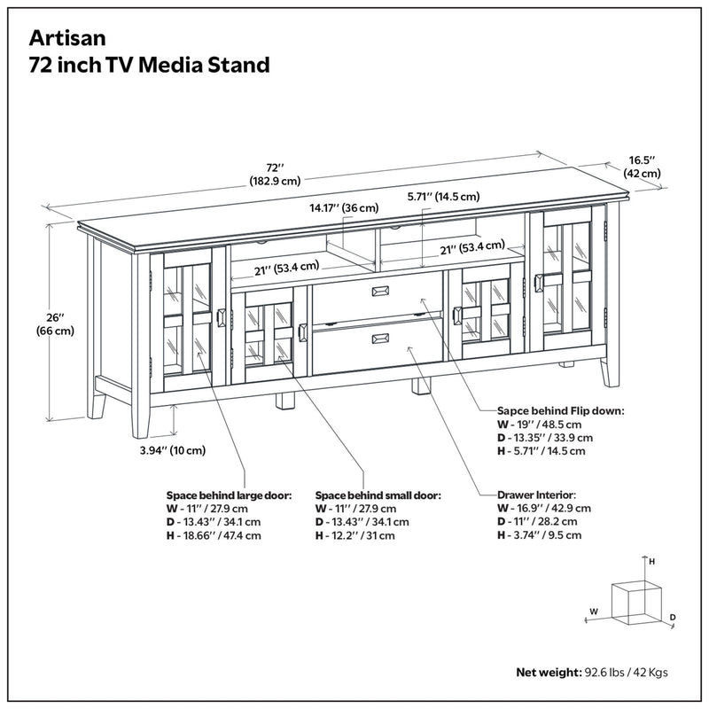 Artisan - TV Media Stand