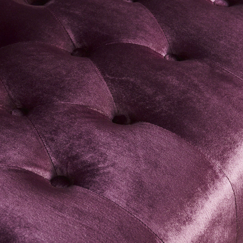 Nurturing - Upholstered Loveseat With Wing Back And Diamond Tufting