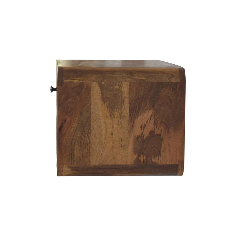 Curve Upper Slot Floating Nightstand