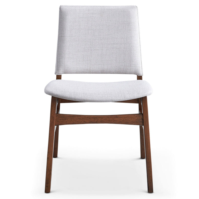 Gusto - Dining Chair (Set of 2) - Brown / Light Gray