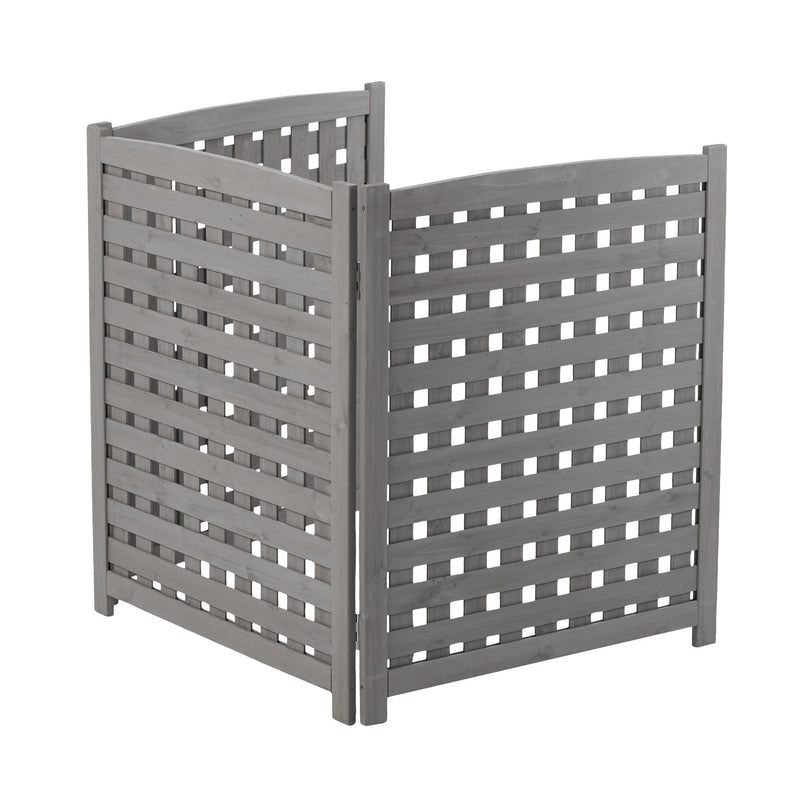 3 Panel Outdoor Air Conditioner Fence Screen