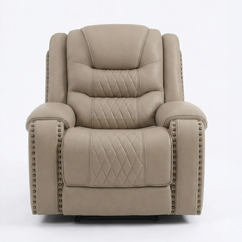 Power Motion Sofa Set With USB Ports And Adjustable Headrests