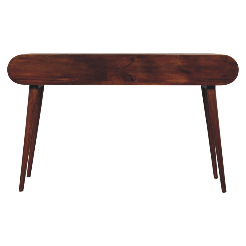 London - Arch Writing Desk - Dark Brown