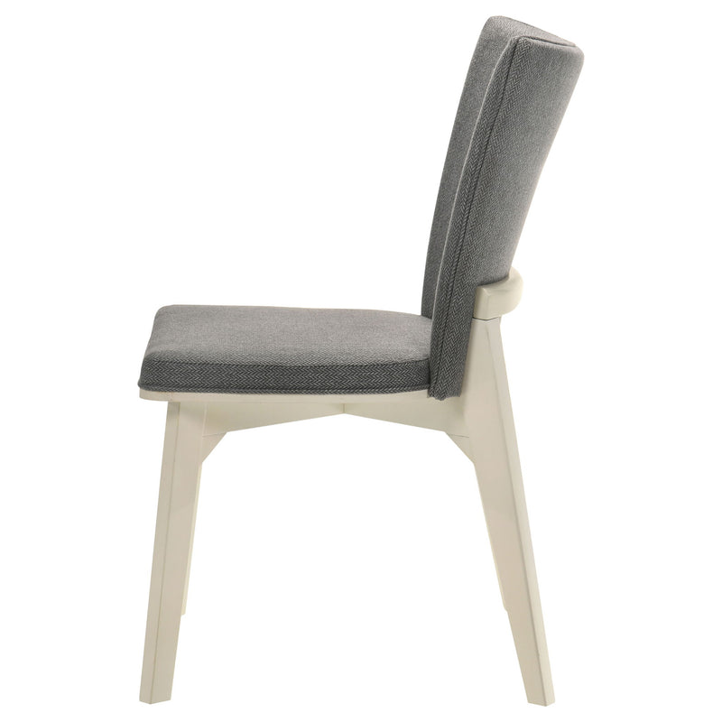 Jean - Upholstered Dining Side Chair (Set of 2) - Gray
