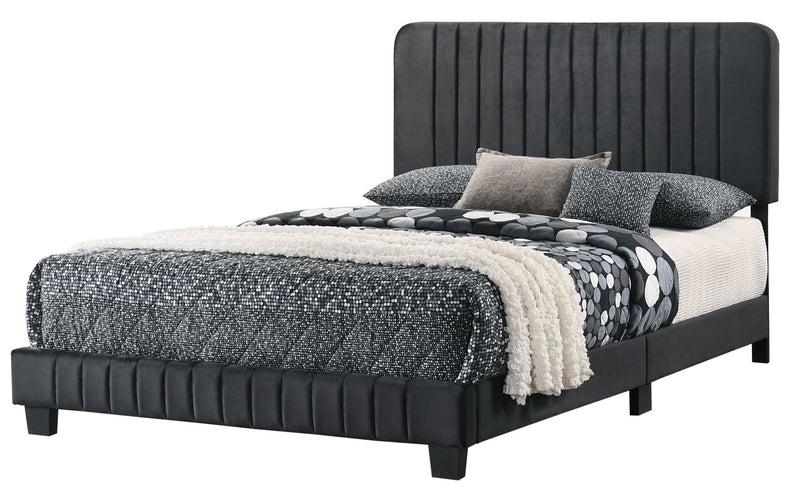 Channel Tufted Bed
