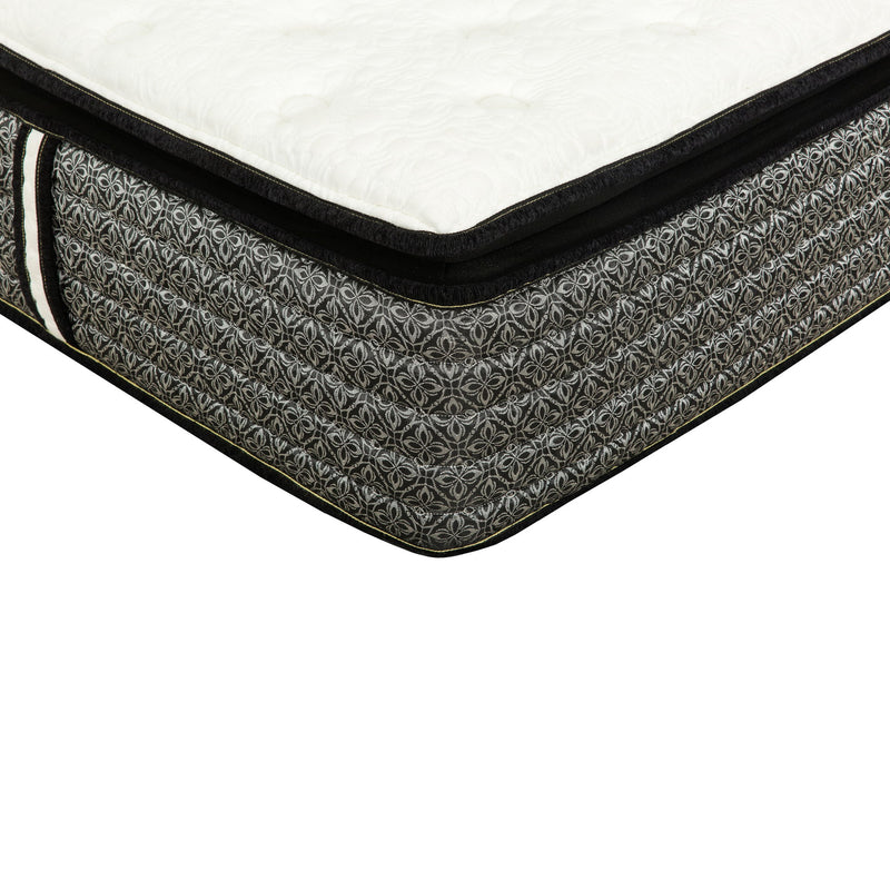 14" Premium Pocket Coil Hybrid Mattress With Gel Memory Foam, Super Plush - Gray / White - King