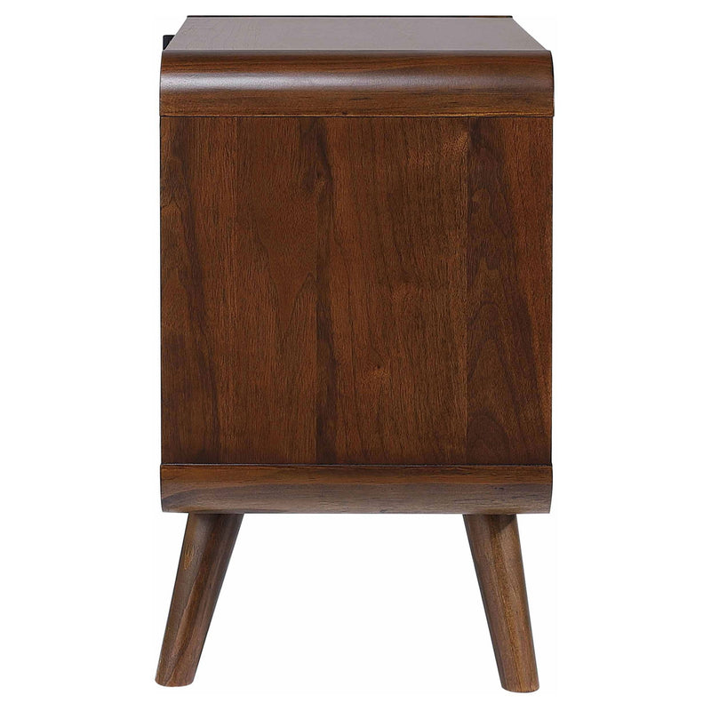 2 Drawer Nightstand - Walnut