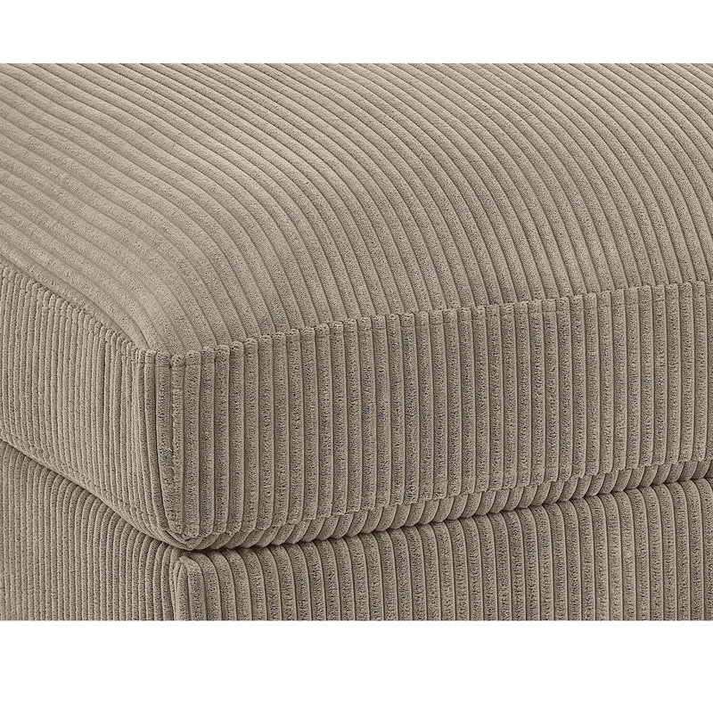 Upholstered Rectangle Ottoman