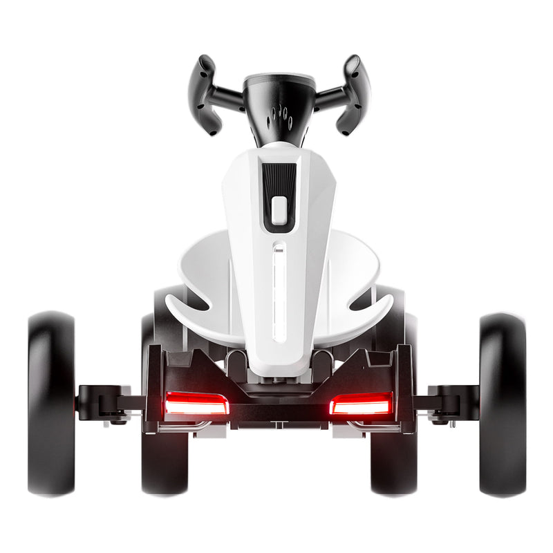 Electric Kids Pedal Go Kart With Adjustable Seat, Foldable Design