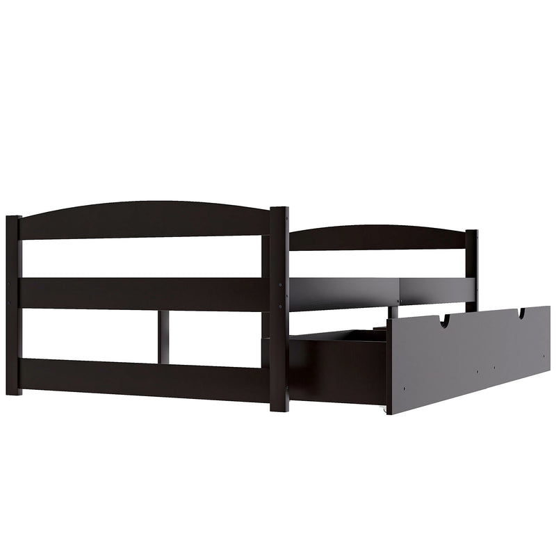 Platform Bed With 2 Drawers