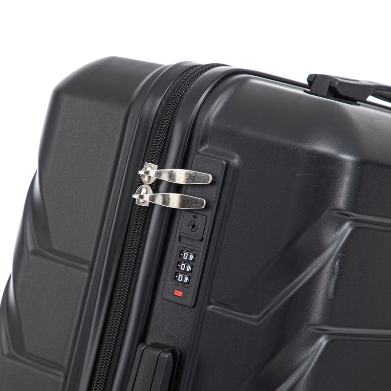 3 Pieces Set 20" / 24" / 28" Spinner Wheel Luggage With Combination Lock