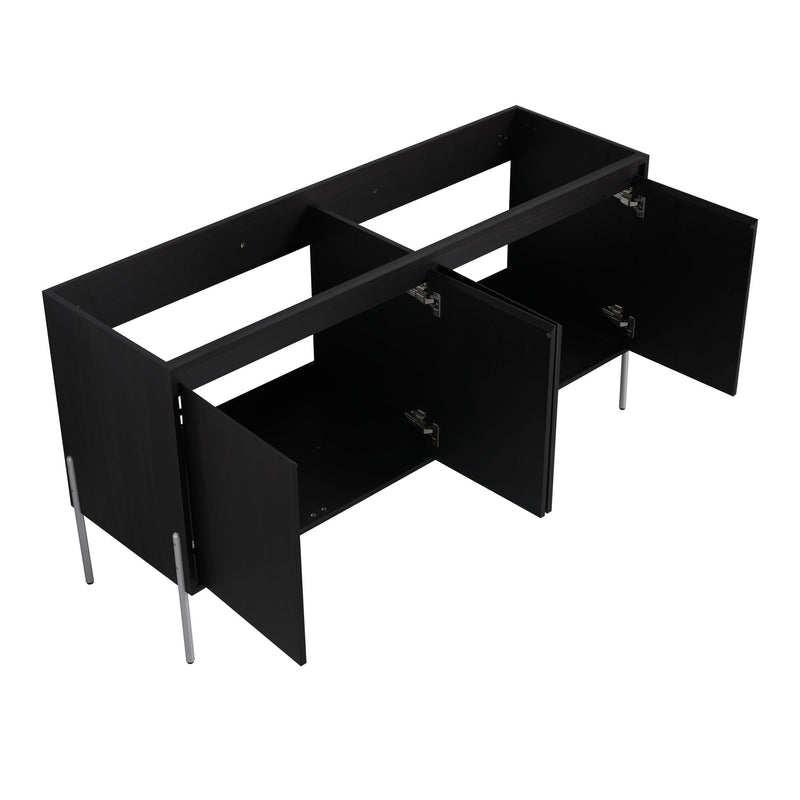 Freestanding Bathroom Vanity & Soft Close Cabinet Doors