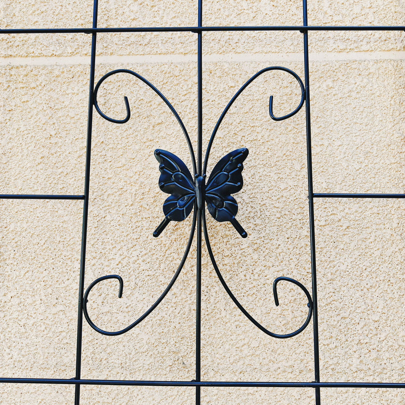 Garden Metal Trellis Rustproof Trellis For Climbing Plants Outdoor Flower Support