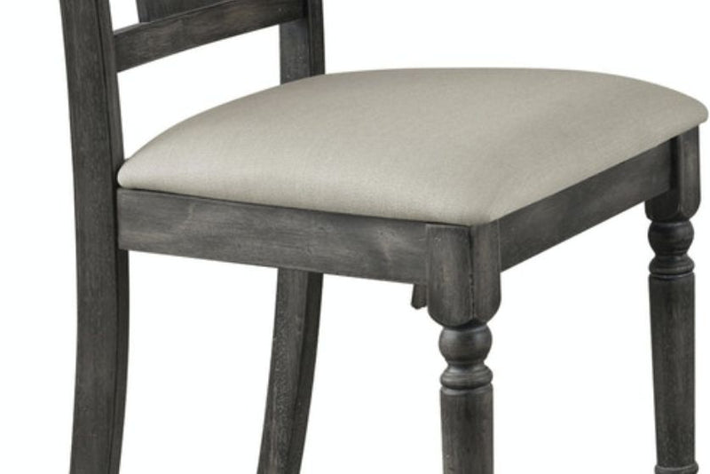 Wallace - Side Chair (Set of 2) - Gray / Tan