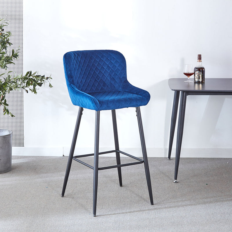 Ergonomic Counter Height Bar Stool (Set of 2)