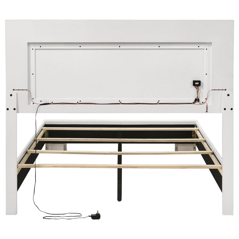 Felicity - LED Panel Bed With Built In Lighting