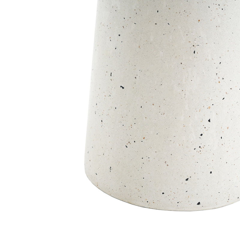 Terrazzo - Outdoor Side Table - White
