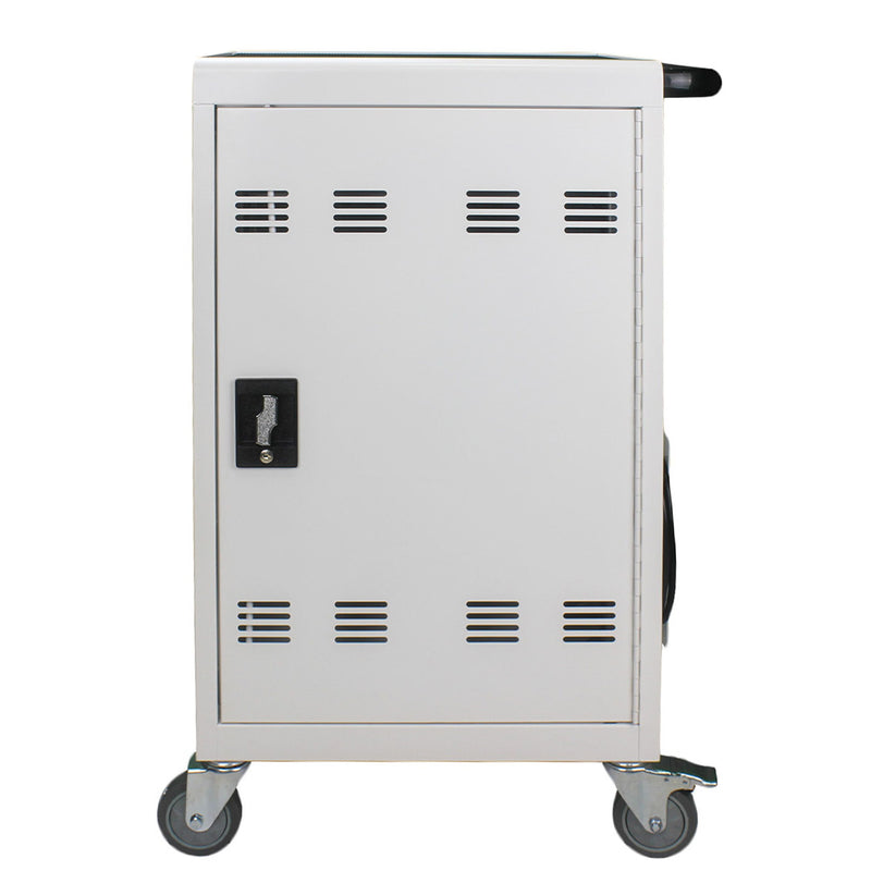 Mobile Charging Cart Station For book, Tablet And Laptop Computer With Power Strip Included