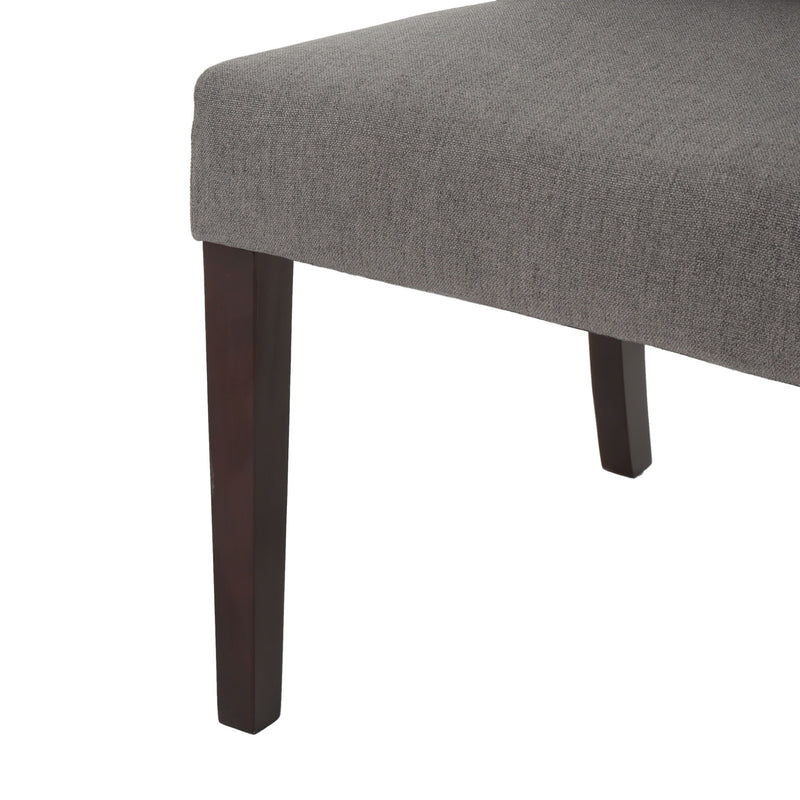 Sophisticated Tufted Dining Chair With High Back Design