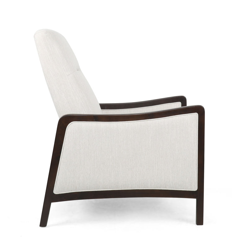 Drury - Contemporary Fabric Upholstered Pushback Recliner