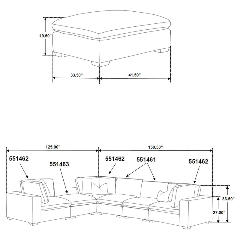 Ridgemont - Sectional Sofa